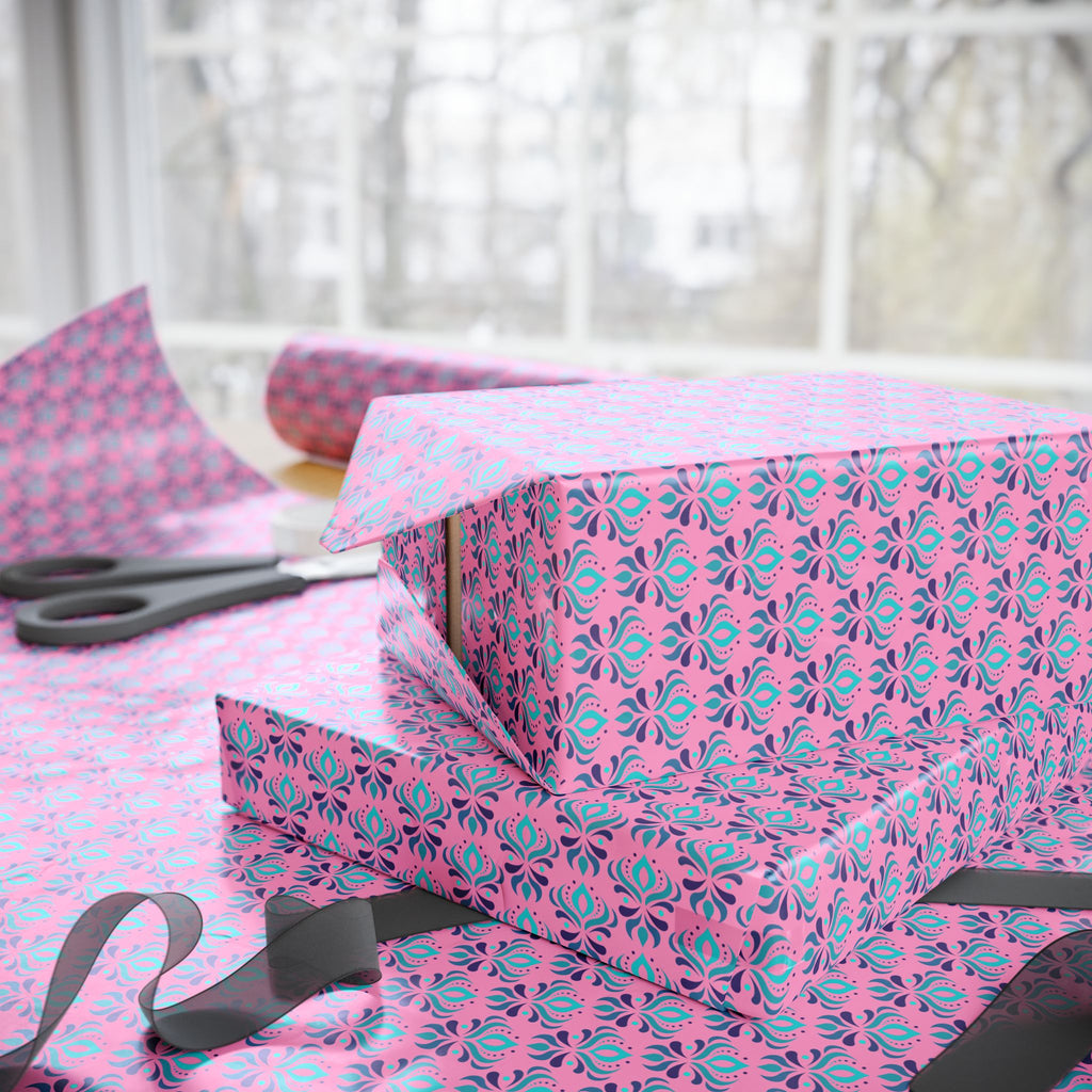 Geometric Design 010 Wrapping Paper - Holiday Gift Wrapping Paper Roll