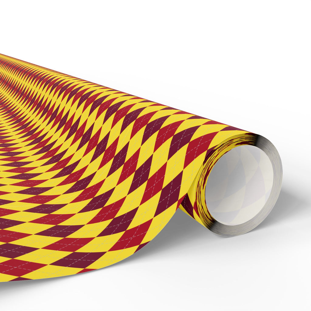 Argyle Design 044 Wrapping Paper - Holiday Gift Wrapping Paper Roll