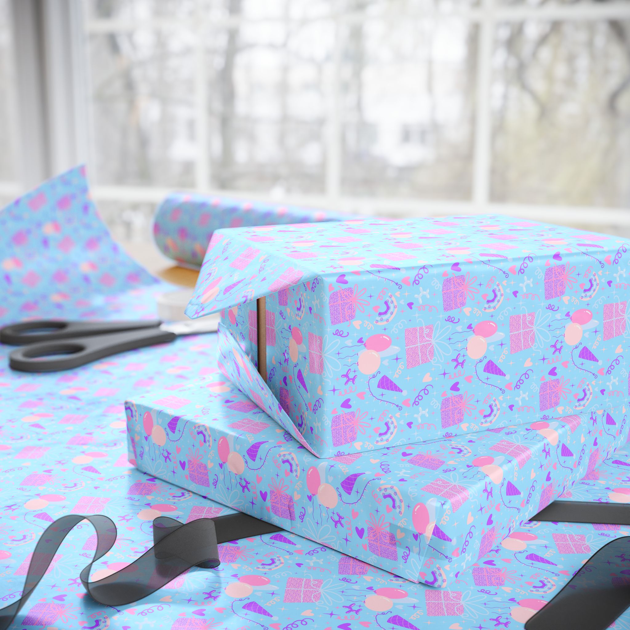 Birthday Wrapping Paper Design 031 - Holiday Gift Wrapping Paper Roll
