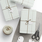 Christmas Tartan Wrapping Paper | Holiday Gift Wrapping Paper Roll