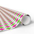 Argyle Design 045 Wrapping Paper - Holiday Gift Wrapping Paper Roll