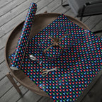 Christmas Multicolor Santa Hats Wrapping Paper | Holiday Gift Wrapping Paper Roll