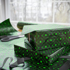 St Patrick's Day Decorative Clover Wrapping Paper | Holiday Gift Wrapping Paper Roll