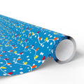 Christmas Snowy Lights Wrapping Paper | Holiday Gift Wrapping Paper Roll