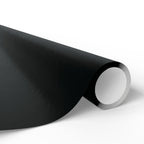 Solid Black Wrapping Paper - Holiday Gift Wrapping Paper Roll