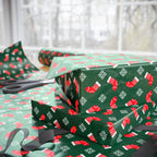 Christmas Snowflakes & Stockings Wrapping Paper | Holiday Gift Wrapping Paper Roll