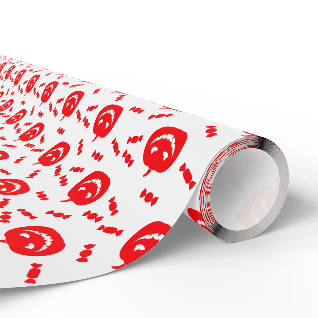 Halloween Pumpkin Candy Wrapping Paper | Holiday Gift Wrapping Paper