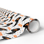 Halloween Boo Hats Wrapping Paper | Holiday Gift Wrapping Paper Roll