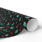 Christmas Boughs of Holly Wrapping Paper | Holiday Gift Wrapping Paper