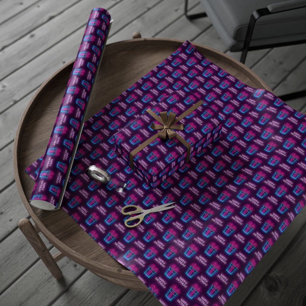 Birthday Wrapping Paper Design 029 - Holiday Gift Wrapping Paper Roll