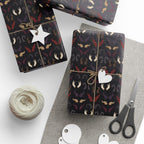 Halloween Devil Horns Wrapping Paper | Holiday Gift Wrapping Paper Roll