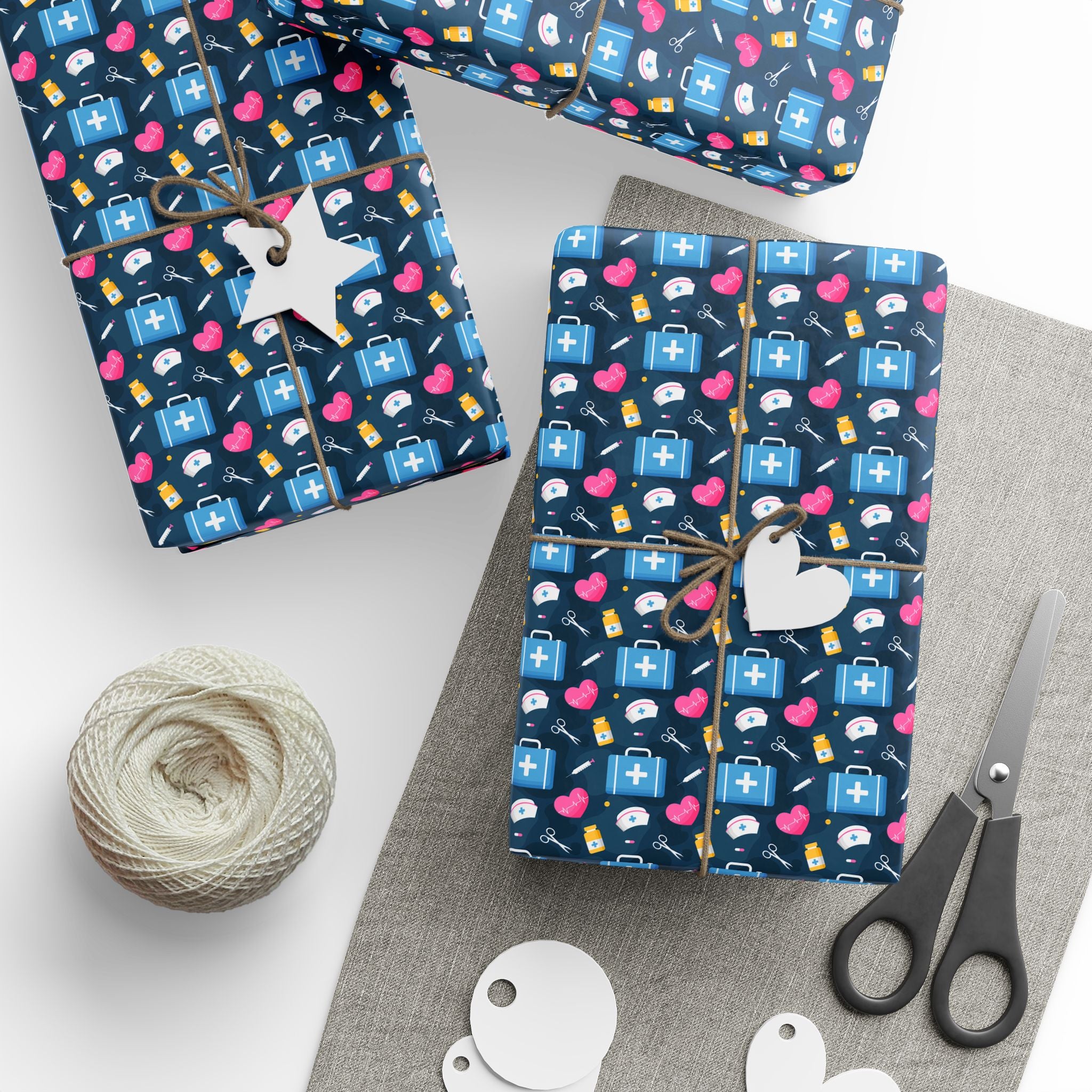 Get Well Soon Wrapping Paper Design 018 | Holiday Gift Wrapping Paper Roll