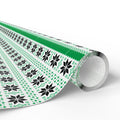 Christmas Ugly Penguins Wrapping Paper | Holiday Gift Wrapping Paper Roll