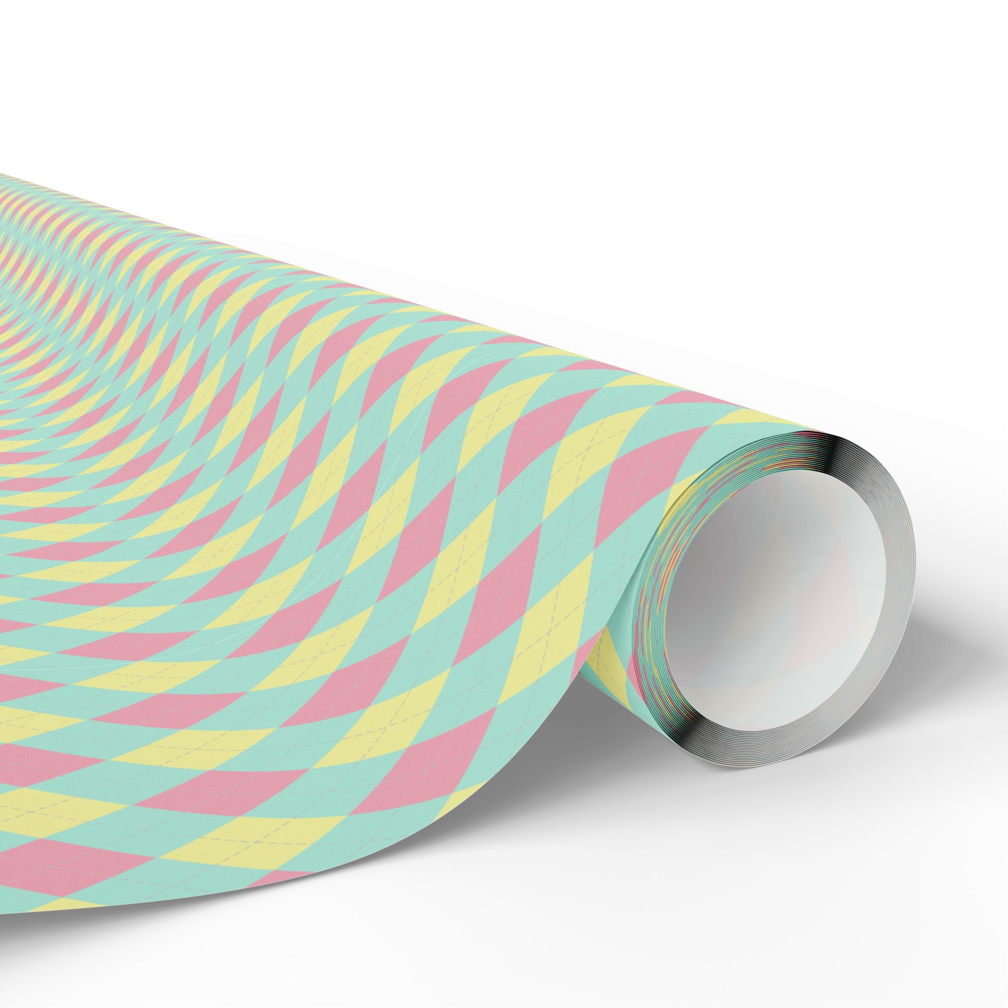 Argyle Design 006 Wrapping Paper - Holiday Gift Wrapping Paper Roll