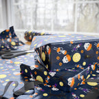 Halloween Skeleton Moons Wrapping Paper | Holiday Gift Wrapping Paper Roll