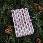 Day of the Dead Purple Sugar Skulls Wrapping Paper | Holiday Gift Wrapping Paper Roll
