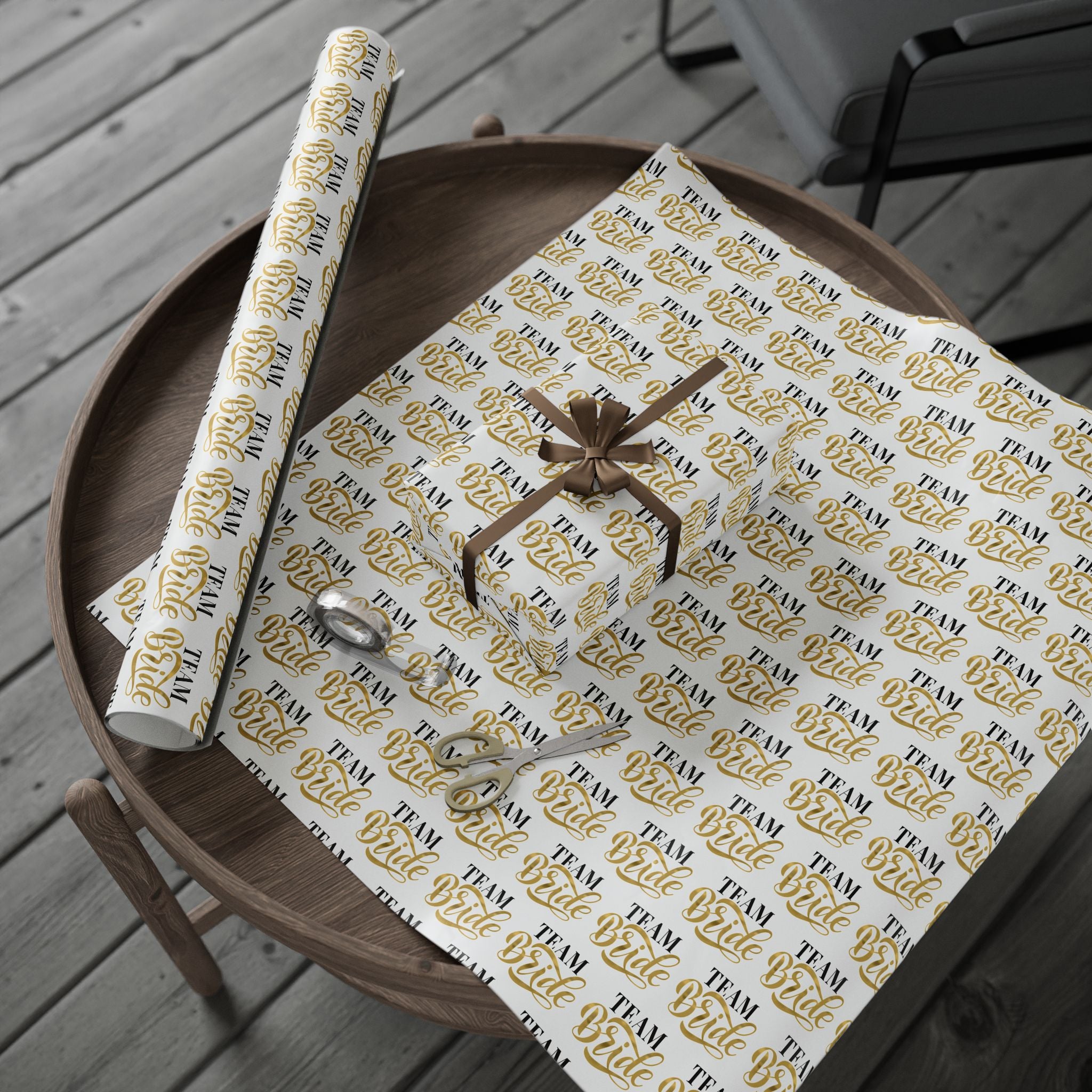 Bridal Shower Wrapping Paper Design 010 - Holiday Gift Wrapping Paper Roll