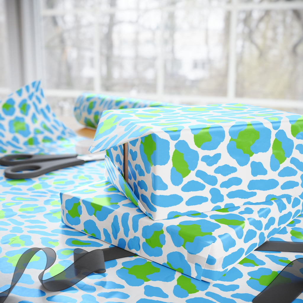 Animal Print Design 026 Leopard Skin Wrapping Paper - Holiday Gift Wrapping Paper Roll