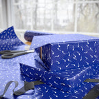 NSFW Late Night Swimmers on Blue Wrapping Paper - Holiday Gift Wrapping Paper Roll