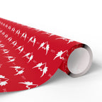 Valentine's Day Love Wings Wrapping Paper | Holiday Gift Wrapping Paper Roll