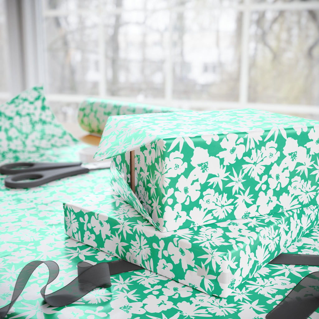 Floral Design 013 Wrapping Paper - Holiday Gift Wrapping Paper Roll