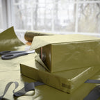 Solid Olive Green Wrapping Paper - Holiday Gift Wrapping Paper Roll