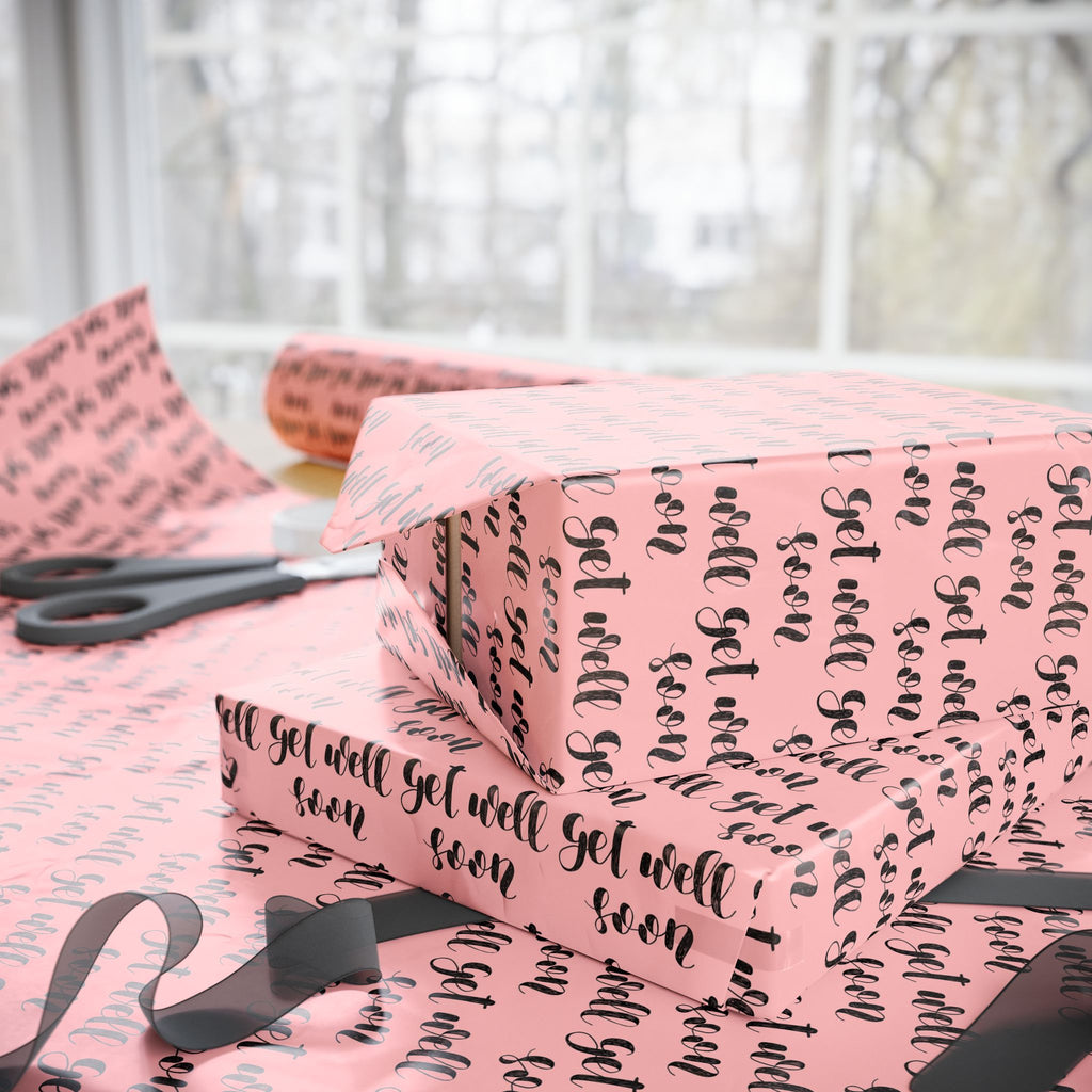 Get Well Soon Wrapping Paper Design 005 | Holiday Gift Wrapping Paper Roll