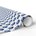 Hanukkah Vintage Dreidel Wrapping Paper | Holiday Gift Wrapping Paper Roll