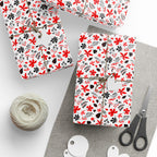 Thanksgiving Fall Foilage Wrapping Paper | Holiday Gift Wrapping Paper Roll
