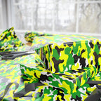 Oregon Ducks Inspired Camoflauge Wrapping Paper - Holiday Gift Wrapping Paper Roll