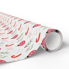 Christmas Simple Decorations Wrapping Paper | Holiday Gift Wrapping Paper Roll