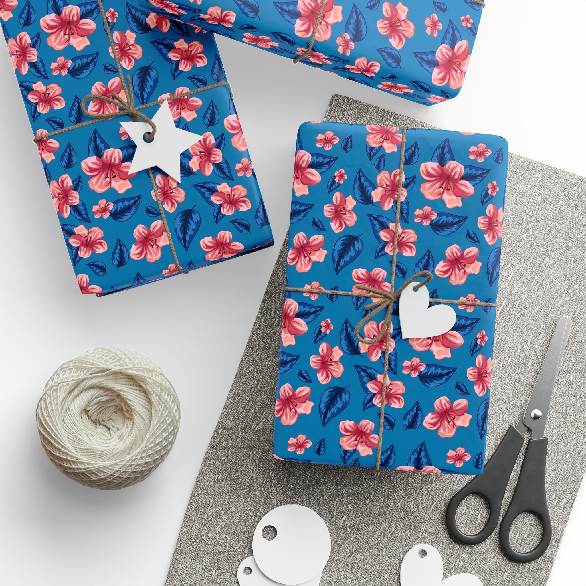 Floral Design 018 Wrapping Paper - Holiday Gift Wrapping Paper Roll