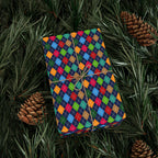Argyle Design 028 Wrapping Paper - Holiday Gift Wrapping Paper Roll
