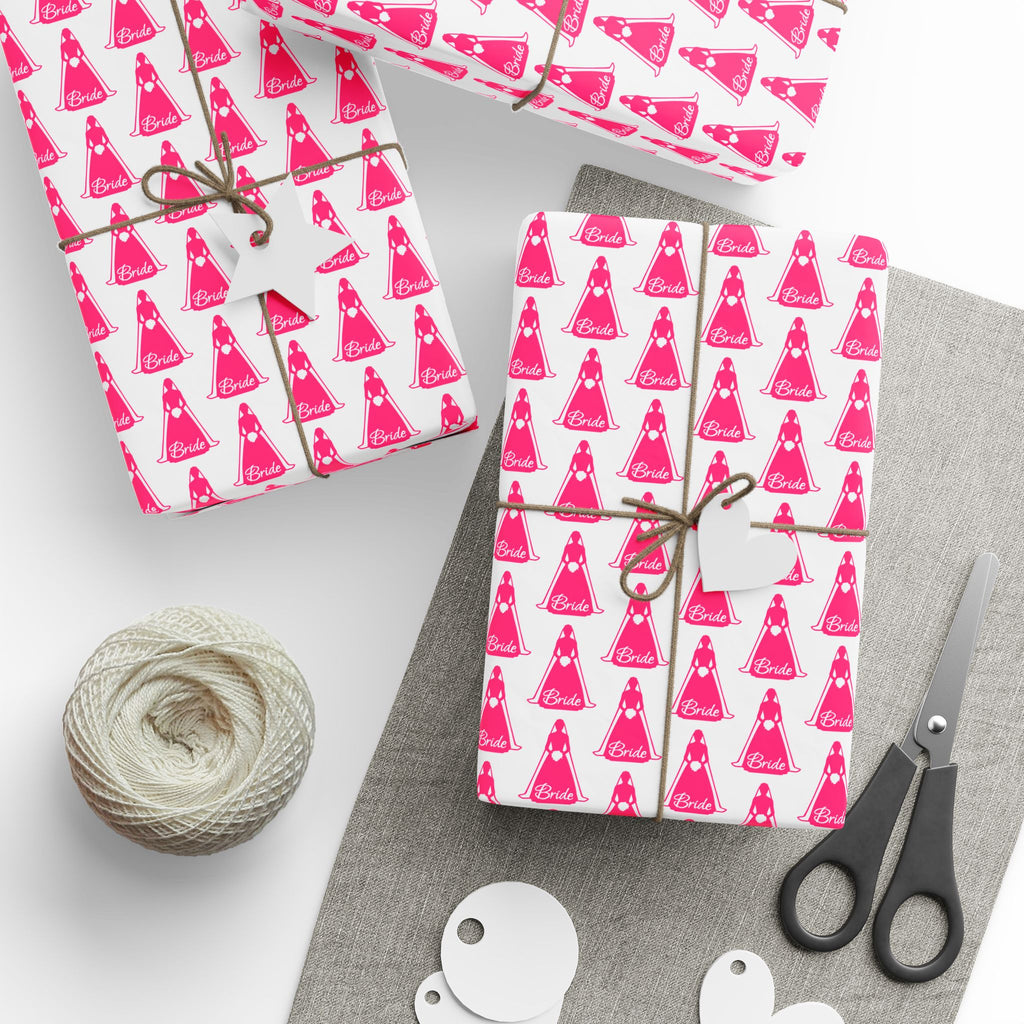 Bridal Shower Wrapping Paper Design 012 - Holiday Gift Wrapping Paper Roll