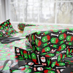 Halloween Zombie Pieces Wrapping Paper | Holiday Gift Wrapping Paper Roll