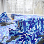 Cloud Camo Wrapping Paper - Holiday Gift Wrapping Paper Roll