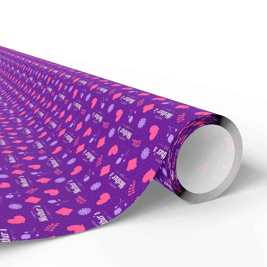 Mother's Day Happy Day Wrapping Paper - Holiday Gift Wrapping Paper Roll