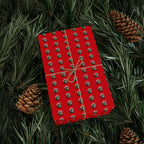 Christmas Decorated Gingerbread Houses Wrapping Paper | Holiday Gift Wrapping Paper Roll