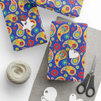 Paisley Design 005 Wrapping Paper - Holiday Gift Wrapping Paper Roll