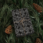 Easter Black & White Eggs Wrapping Paper | Holiday Gift Wrapping Paper Roll