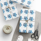Father's Day Watercolor Script Wrapping Paper - Holiday Gift Wrapping Paper Roll