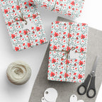 Floral Design 019 Wrapping Paper - Holiday Gift Wrapping Paper Roll