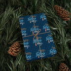 Father's Day Tie Greeting apping Paper - Holiday Gift Wrapping Paper Roll