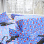 NSFW Heavenly Pussy on Blue Wrapping Paper - Holiday Gift Wrapping Paper Roll