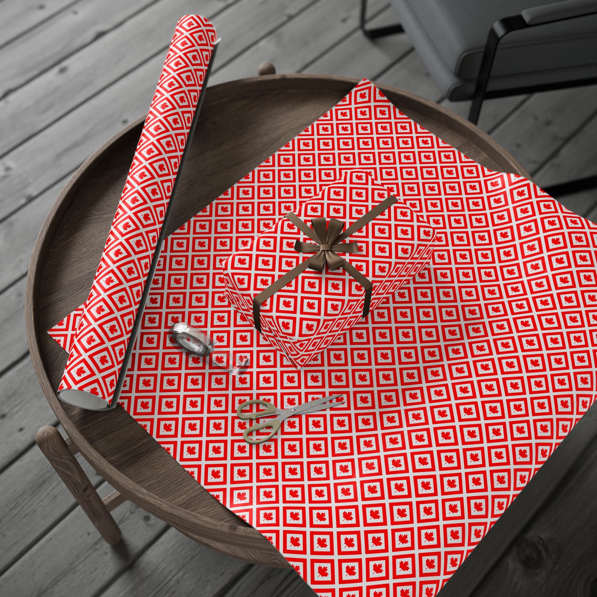 Geometric Design 002 Wrapping Paper - Holiday Gift Wrapping Paper Roll