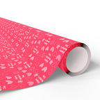 Mother's Day Pink Hearts Wrapping Paper - Holiday Gift Wrapping Paper Roll