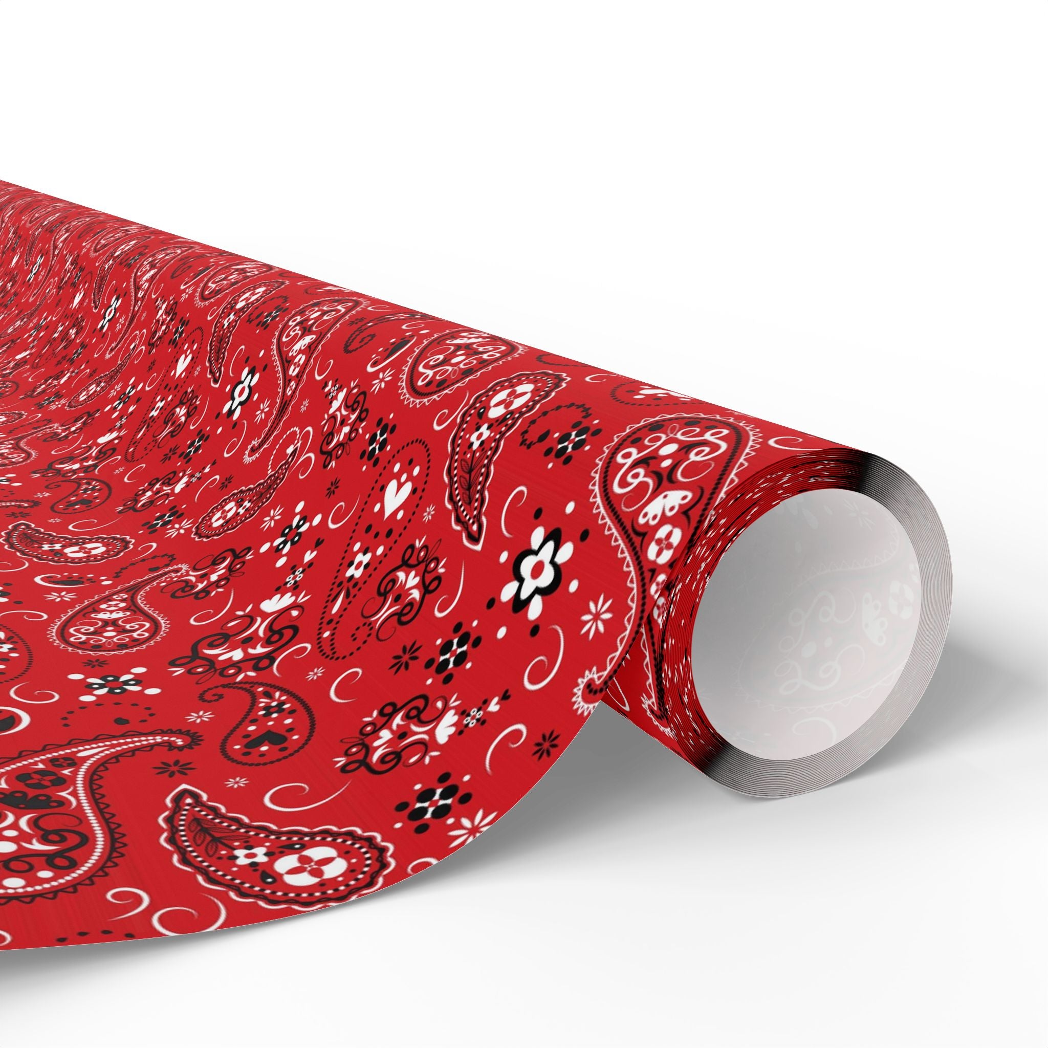 Paisley Design 001 Wrapping Paper - Holiday Gift Wrapping Paper Roll