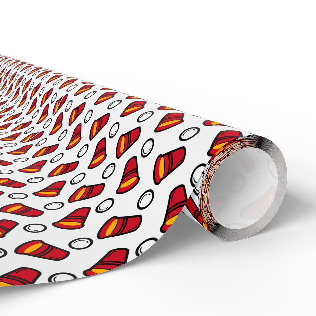 NSFW Beer Pong Champ Wrapping Paper - Holiday Gift Wrapping Paper Roll