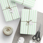 Stripe Design 007 Wrapping Paper - Holiday Gift Wrapping Paper Roll