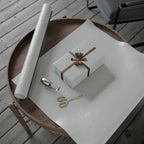 Solid Light Grey Wrapping Paper - Holiday Gift Wrapping Paper Roll